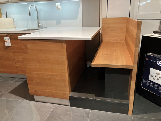 Küche Linee Kirschbaum Naturöl Inklusive Nischenrückwand