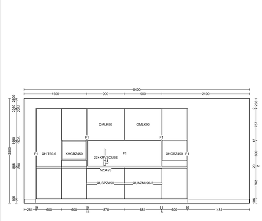 Küche Front Perfect Senses Seidengrau Korpus Weißgrau