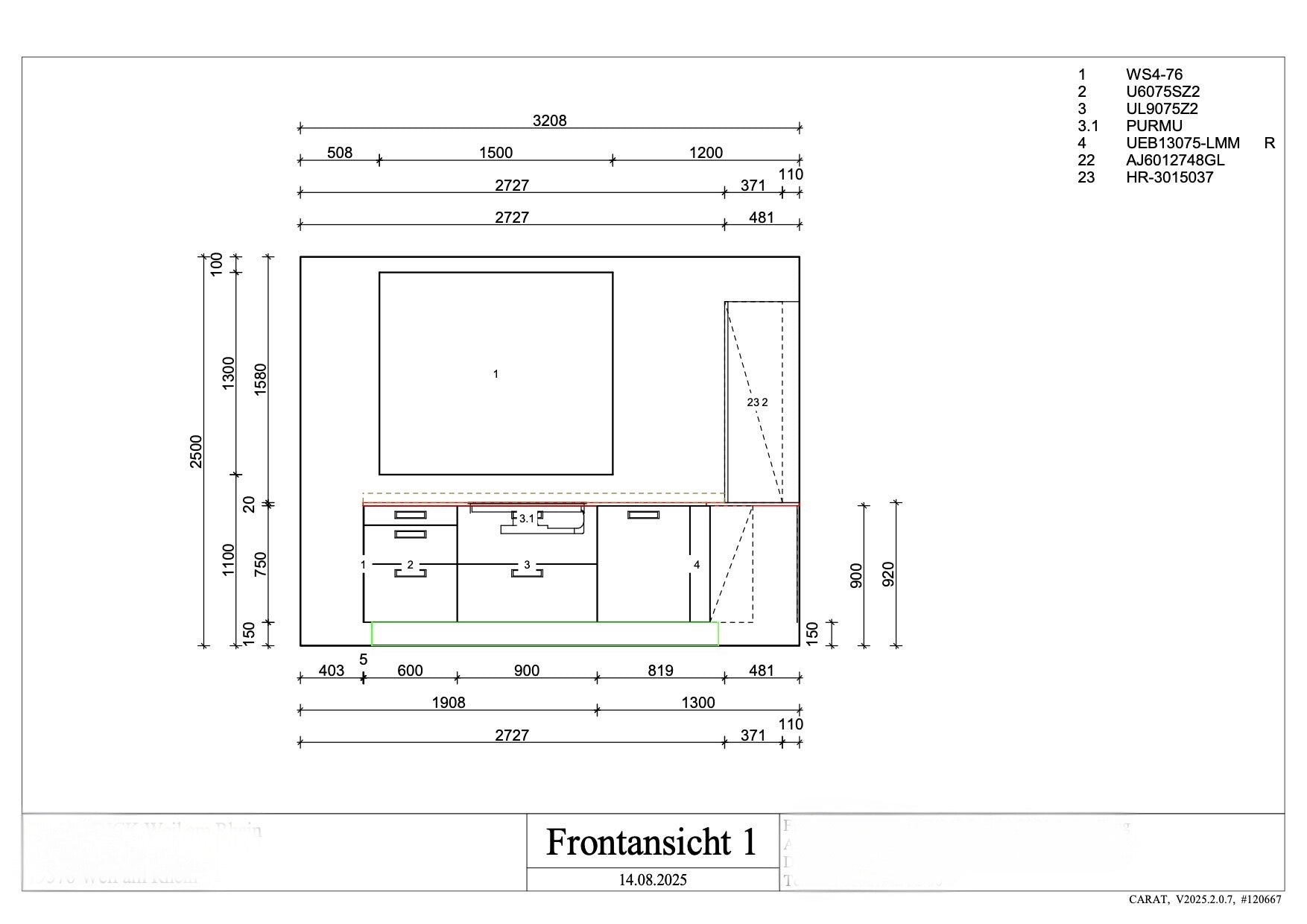 Einbauküche NX240 Platte Marmor Gold Matt Nussbaum Natur Schichtstoff K492F SensiQ Mokkabraun Inklusive E-Geräte
