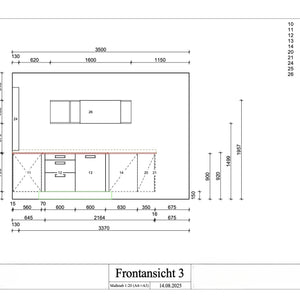 Einbauküche NX240 Platte Marmor Gold Matt Nussbaum Natur Schichtstoff K492F SensiQ Mokkabraun Inklusive E-Geräte