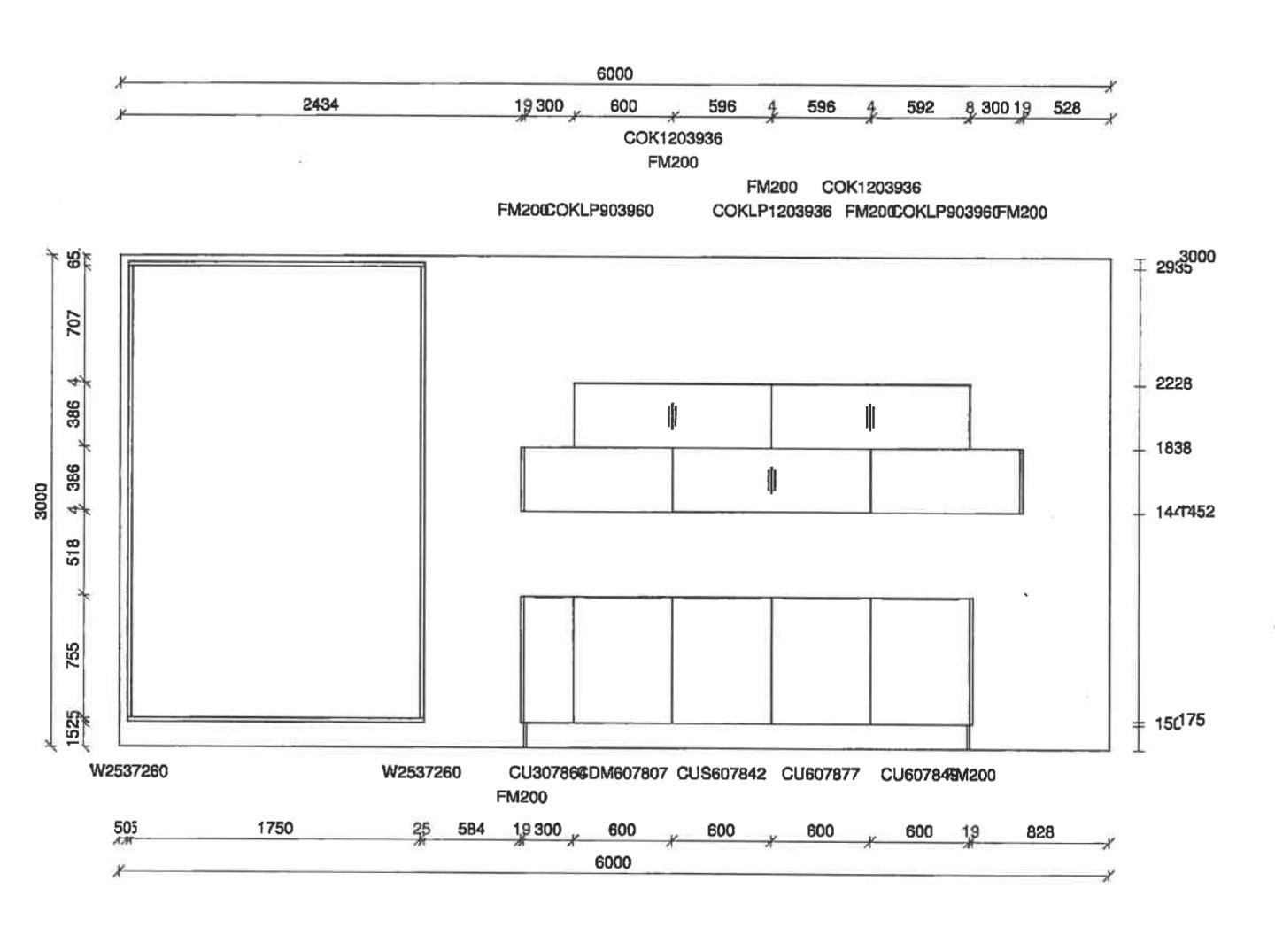 Einbauküche Programm M290 Stahlgrau - KüchenFirst