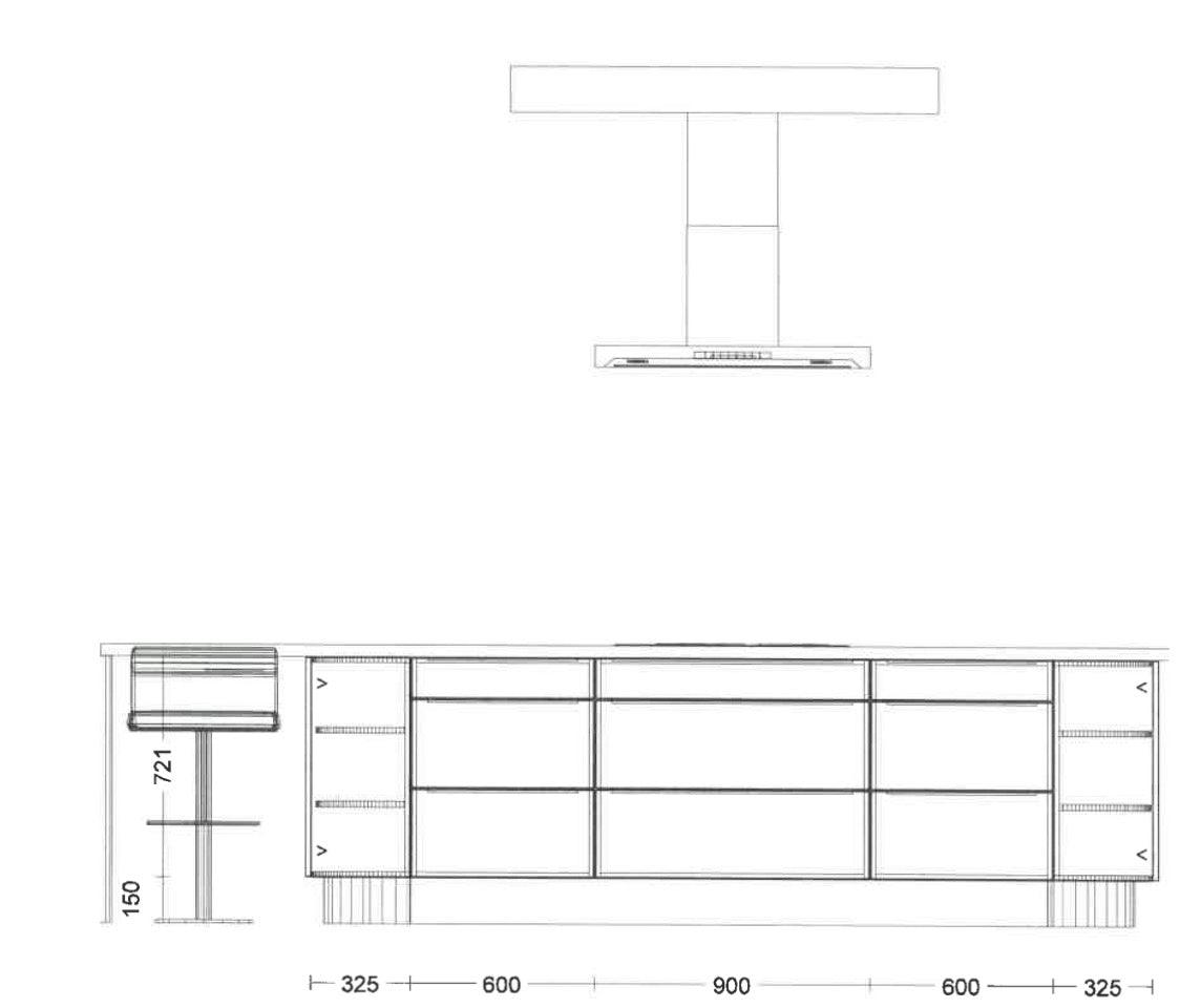 Einbauküche C218 Laser Soft Softlack Graphit - KüchenFirst