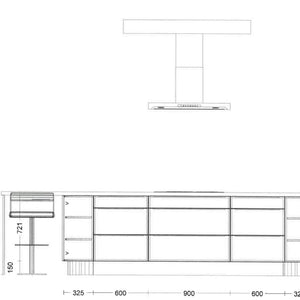 Einbauküche C218 Laser Soft Softlack Graphit - KüchenFirst