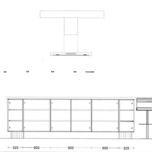 Einbauküche C218 Laser Soft Softlack Graphit - KüchenFirst