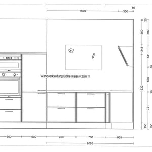 Einbauküche C257 Loft Softlack Weiß Und Seidengrau - KüchenFirst