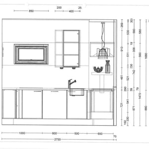 Einbauküche C257 Loft Softlack Weiß Und Seidengrau - KüchenFirst