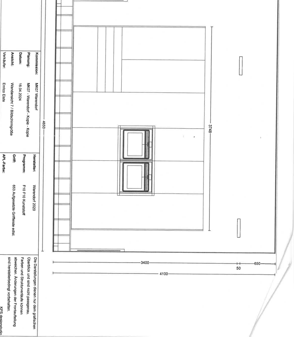 Einbauküche 006 Kunststoff Weiß - KüchenFirst