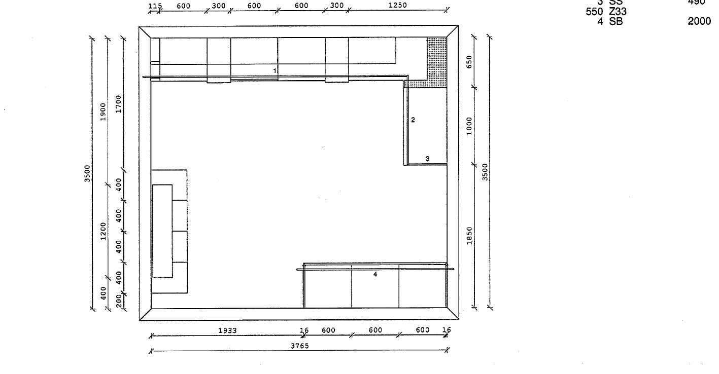 Einbauküche Resopal Pro XL 31011 Anthrazit