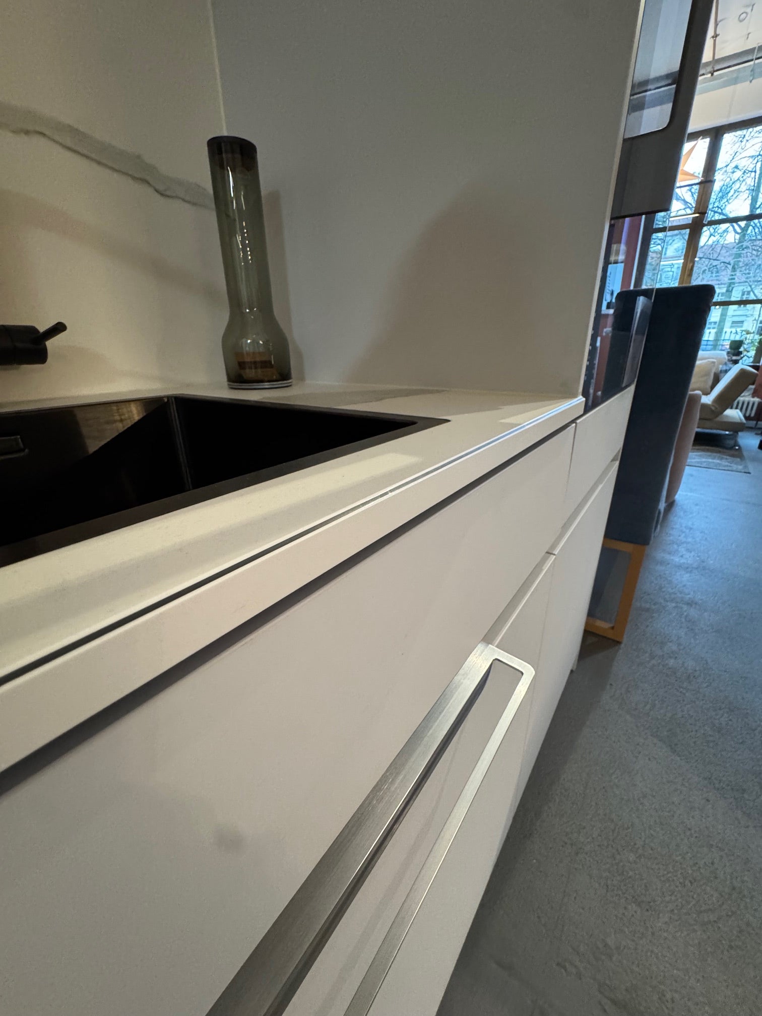 Küche Melamin Perfect Scenes Light Grey Grau