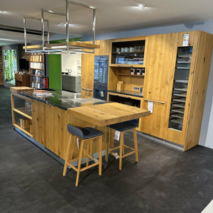Einbauküche Loft Vollholz Wildeiche Naturöl Inklusive E-Geräte