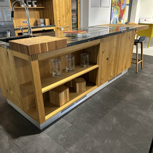 Einbauküche Loft Vollholz Wildeiche Naturöl Inklusive E-Geräte