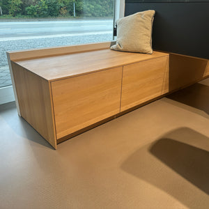 Küche Eiche Weiß Geölt Und Glas Schwarz Matt