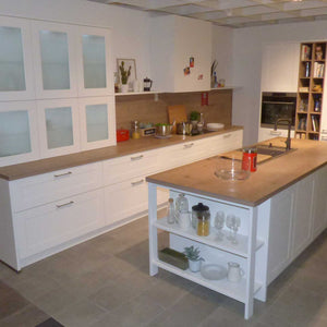Küche 3630 Holz Weiß