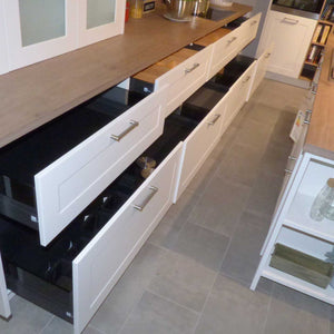 Küche 3630 Holz Weiß