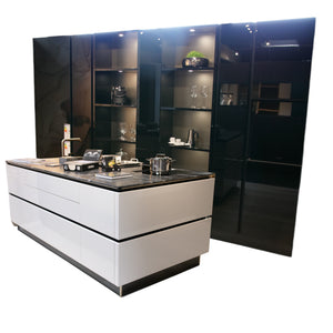 Kitchen Systemat AV 4030 GL Satin High Gloss Lacquered Black