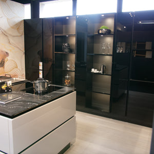 Kitchen Systemat AV 4030 GL Satin High Gloss Lacquered Black