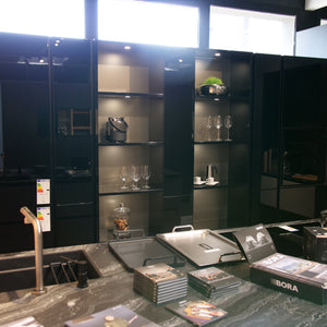 Kitchen Systemat AV 4030 GL Satin High Gloss Lacquered Black