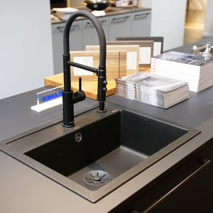 Kitchen Systemat AV 4030 GL Satin High Gloss Lacquered Black