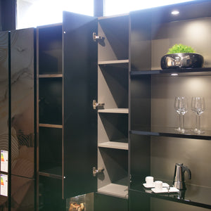 Kitchen Systemat AV 4030 GL Satin High Gloss Lacquered Black